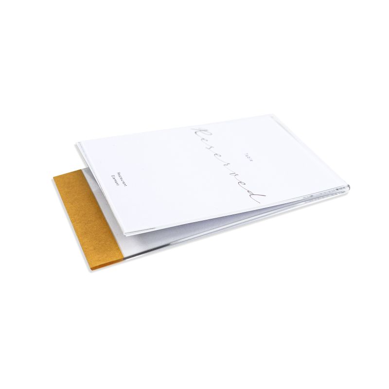 Wood Menu Pocket